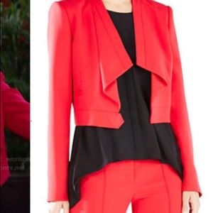 Red BCBG MAXAZRIA BLAZER